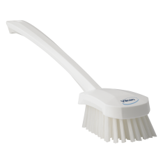 Vikan Vaskebørste med Langt Skaft, 415 mm, Stiv - Handskeholder