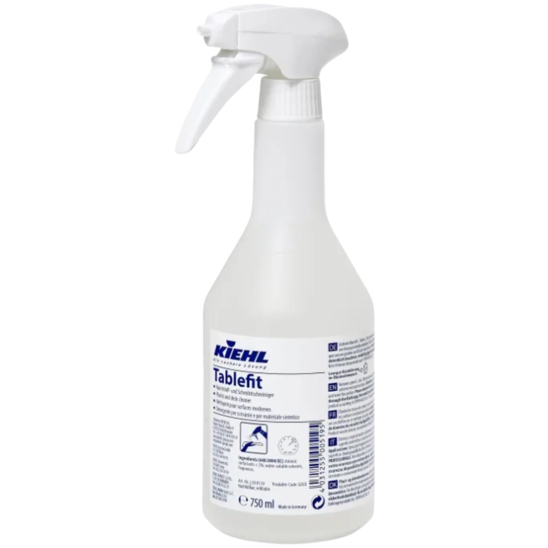 Kiehl Tablefit Plast-/Skrivebordsrens, klar-til-brug, 750 ml. - Universal rengøringsmiddel | Rengros.dk