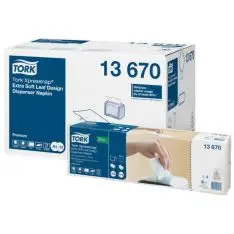 Dispenserserviet, Tork Expressnap N4 Premium, 2-lags, 2-fold, 21,3 x 33cm - Servietter