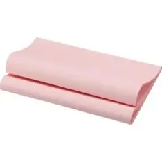 Dunisoft Serviet Bio, 40x40cm. Airlaid, mellow rose. 6 pk. x 60 stk./krt. - 