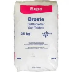 Expo Salttabletter, maskinopvaskesalt til blødgøringsanlæg, 25 kg. - 