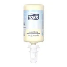 Tork Håndsæbe Flydende, sensitiv, 1000 ml. S4 u/p. 6x1000 ml./krt. - Flydende sæber