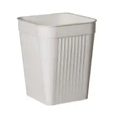 Papirkurv, Bantex, grå, 14 l. - Affaldsspande