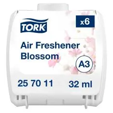 Tork Constant Airfreshener refill A3 257011, Blossom duft 32 ml., 6 stk. - Lugtkontrol