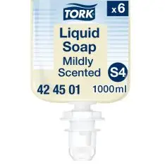 Tork Flydende Sæbe S4 424501, Mild Duft, 6 x 1000ml. - Sæbe