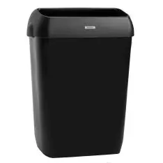 Katrin affaldsbeholder, klar til vægmontering, 50 ltr, Sort & Hvid - Autoshampoo