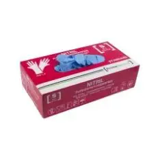 Nitril engangshandske, blå u/pudder. 100 stk./pk. Flere størrelser - Engangshandsker