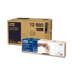 Dispenserserviet, Tork Premium N4, 2-lags, Interfold 21,3 X 33 cm. 8000 stk./krt. - Servietter