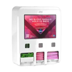 Tork Period Care Dispenser P3 564050, til bind, tamponer & trusseindlæg, Hvid -