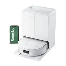 iRobot Roomba® Plus 675 Combo + AutoWash™-dock, Hvid - Støvsugere - Privat