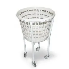 Vaskerivogn / vasketøjsvogn på 4 hjul, 32 L, 70 cm - Tøjvask