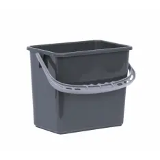 6 ltr. spand, Grå m/Grå hank - 