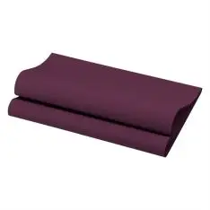 Duni Serviet, 40x40cm. 3-lag plum. 8 pk. x 125 stk./krt. - Servietter