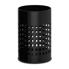 Papirkurv, office, 7 ltr. sort - Kontorartikler