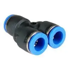 Push-In 8+6+6 mm. Y-slangesamler - Fittings og tilslutninger